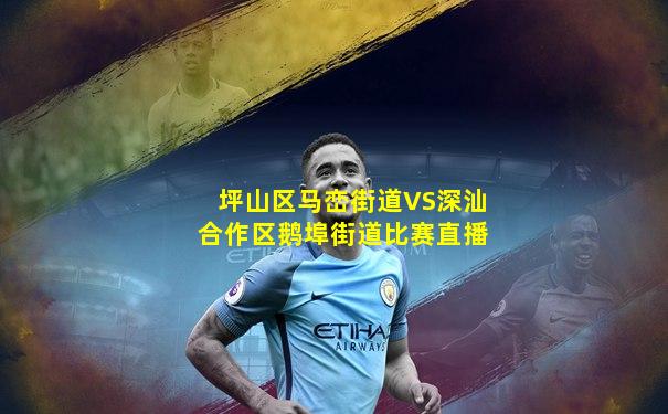 坪山区马峦街道VS深汕合作区鹅埠街道比赛直播