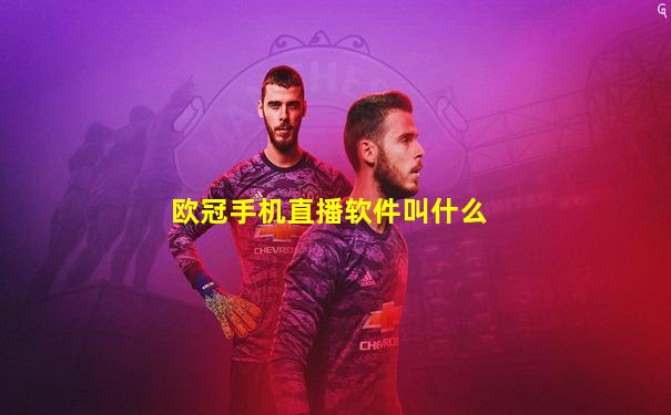 欧冠手机直播软件叫什么
